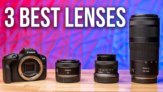 The Only 3 Lenses You Need For The Canon R50!