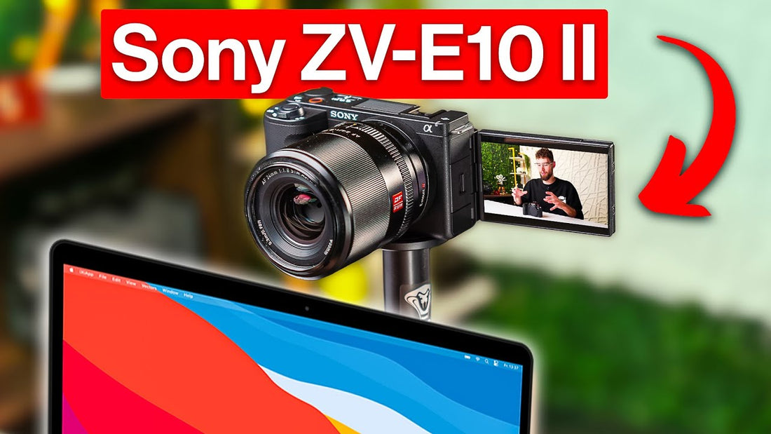 Use the Sony ZV-E10 II as a 4K Webcam with ONE Cable!