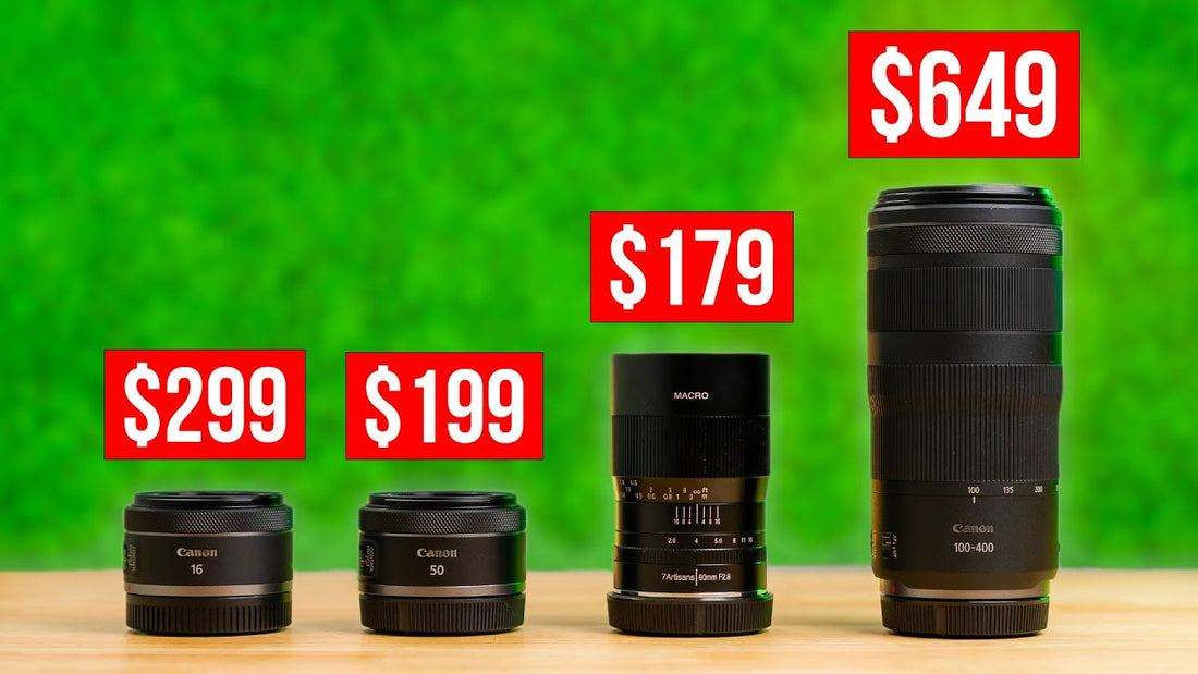 Top 4 Budget RF Lenses for Canon R50, R7, R10 & R100!